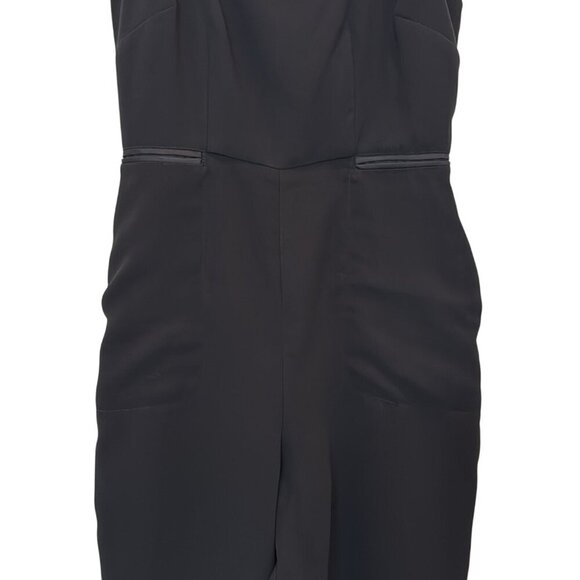 Anthropologie Maeve Magdalena Jumpsuit Black Size 4 - Picture 7 of 11